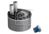 Oil cooler, engine oil 196271 FEBI