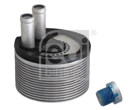 Oil cooler, engine oil 196271 FEBI