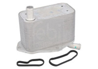 Oil cooler, engine oil 196745 FEBI