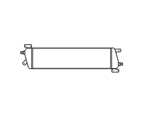 Oil Cooler, engine oil 37003148 Van Wezel