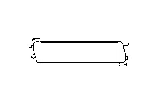 Oil Cooler, engine oil 37003148 Van Wezel