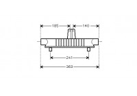 Oil Cooler, engine oil 40003284 International Radiators