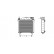 Oil Cooler, engine oil 43003147 Van Wezel