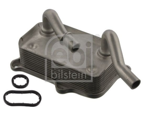 Oil Cooler, engine oil 49404 FEBI, Image 2