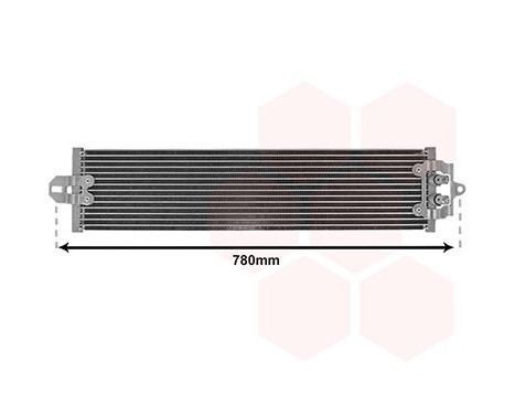 Oil Cooler, engine oil 58003218 International Radiators, Image 2