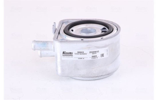 Oil Cooler, engine oil 90603 Nissens, Image 7
