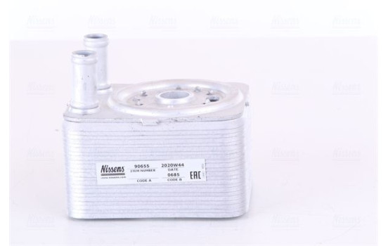 Oil Cooler, engine oil 90655 Nissens, Image 7