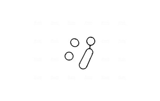 Oil Cooler, engine oil 90681 Nissens, Image 6