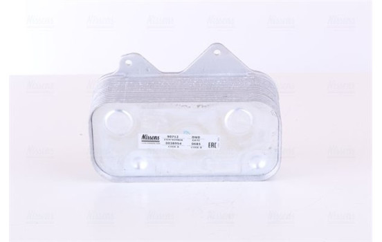 Oil Cooler, engine oil 90712 Nissens, Image 3