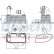 Oil Cooler, engine oil 90803 Nissens