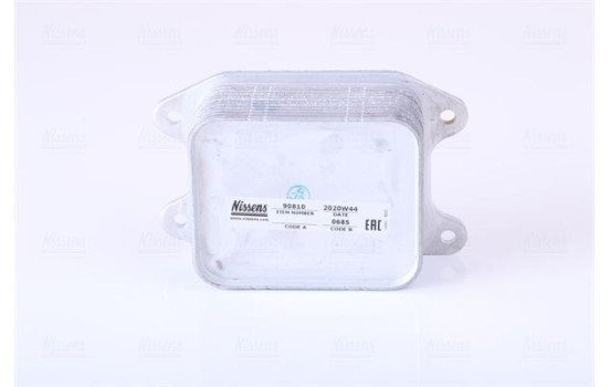 Oil Cooler, engine oil 90810 Nissens, Image 2