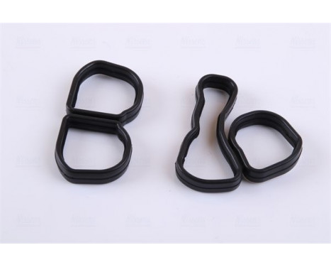 Oil Cooler, engine oil 90873 Nissens, Image 6
