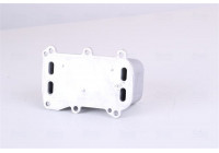 Oil Cooler, engine oil 90876 Nissens