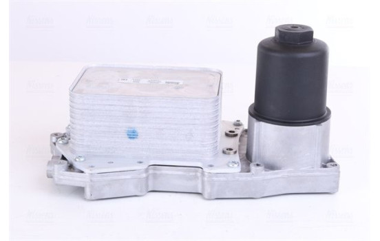 Oil Cooler, engine oil 90945 Nissens, Image 6