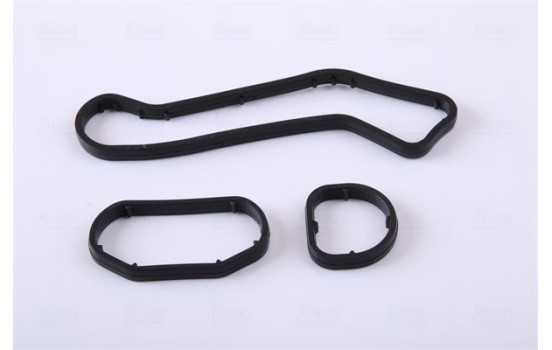 Oil Cooler, engine oil 90966 Nissens, Image 7