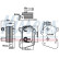 Oil Cooler, engine oil 90977 Nissens