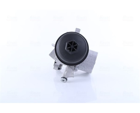 Oil cooler, engine oil 90992 Nissens, Image 4