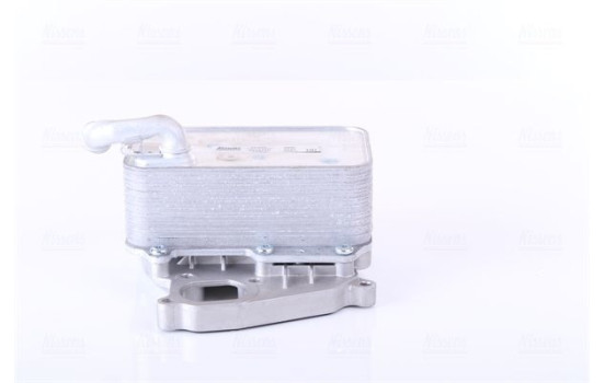 Oil Cooler, engine oil 91100 Nissens, Image 4