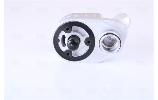 Oil Cooler, engine oil 91101 Nissens, Image 4