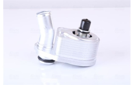 Oil Cooler, engine oil 91101 Nissens, Image 6
