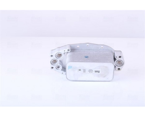 Oil Cooler, engine oil 91118 Nissens, Image 4