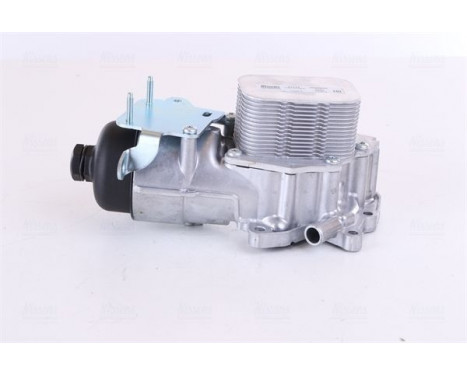 Oil Cooler, engine oil 91124 Nissens, Image 2