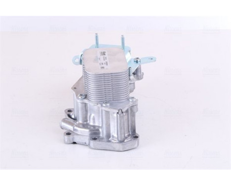 Oil Cooler, engine oil 91124 Nissens, Image 3