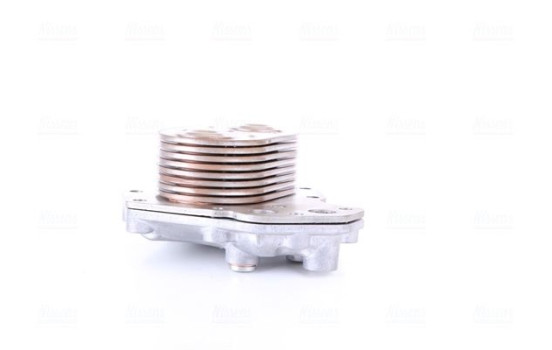 Oil Cooler, engine oil 91140 Nissens, Image 2