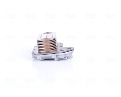 Oil Cooler, engine oil 91141 Nissens, Image 3