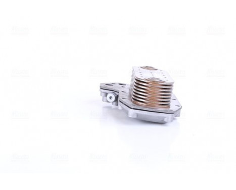 Oil Cooler, engine oil 91141 Nissens, Image 5