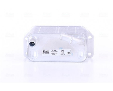 Oil Cooler, engine oil 91188 Nissens