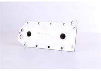 Oil Cooler, engine oil 91257 Nissens