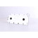 Oil Cooler, engine oil 91257 Nissens