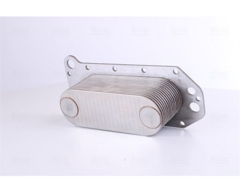 Oil Cooler, engine oil 91257 Nissens, Image 3
