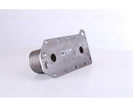 Oil Cooler, engine oil 91257 Nissens, Image 4