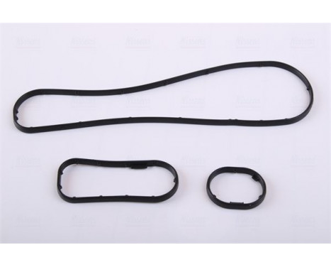 Oil Cooler, engine oil 91303 Nissens, Image 6