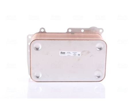 Oil cooler, engine oil 91305 Nissens, Image 2