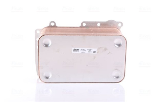Oil cooler, engine oil 91305 Nissens, Image 2