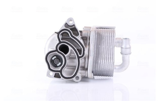 Oil Cooler, engine oil 91323 Nissens, Image 4