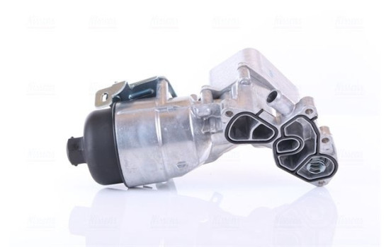 Oil Cooler, engine oil 91326 Nissens, Image 4