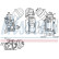 Oil cooler, engine oil 91355 Nissens