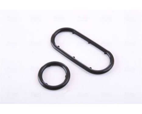 Oil cooler, engine oil 91374 Nissens, Image 6