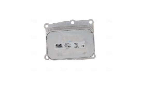 Oil cooler, engine oil 91377 Nissens, Image 2
