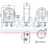 Oil cooler, engine oil 91451 Nissens