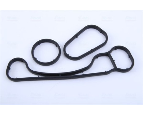 Oil cooler, engine oil 91472 Nissens, Image 5