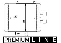 Oil Cooler, engine oil BEHR *** PREMIUM LINE ***