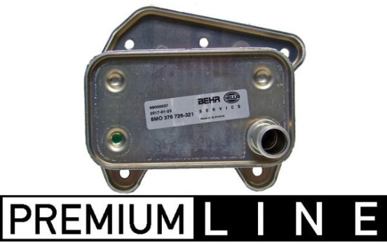 Oil Cooler, engine oil BEHR *** PREMIUM LINE ***, Image 4