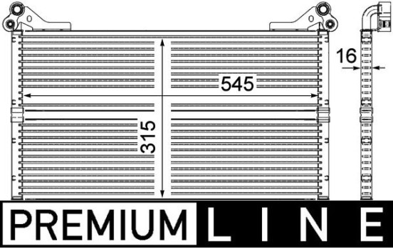 Oil Cooler, engine oil BEHR *** PREMIUM LINE ***