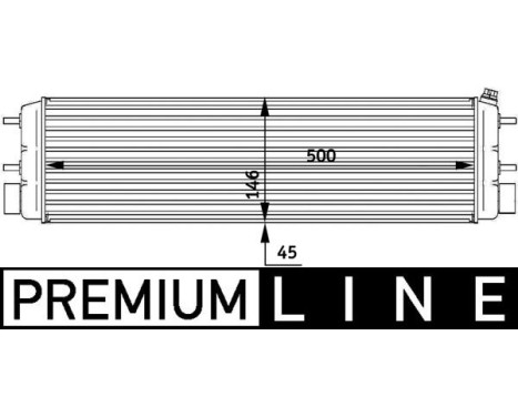 Oil Cooler, engine oil BEHR *** PREMIUM LINE ***