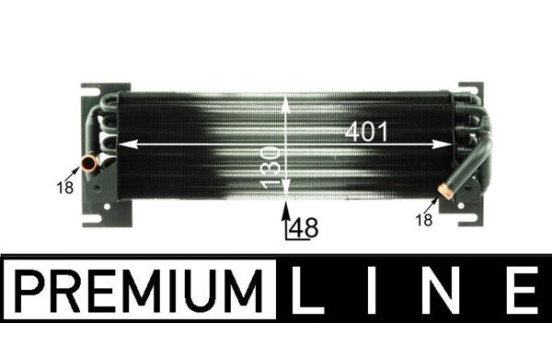 Oil Cooler, engine oil BEHR *** PREMIUM LINE ***